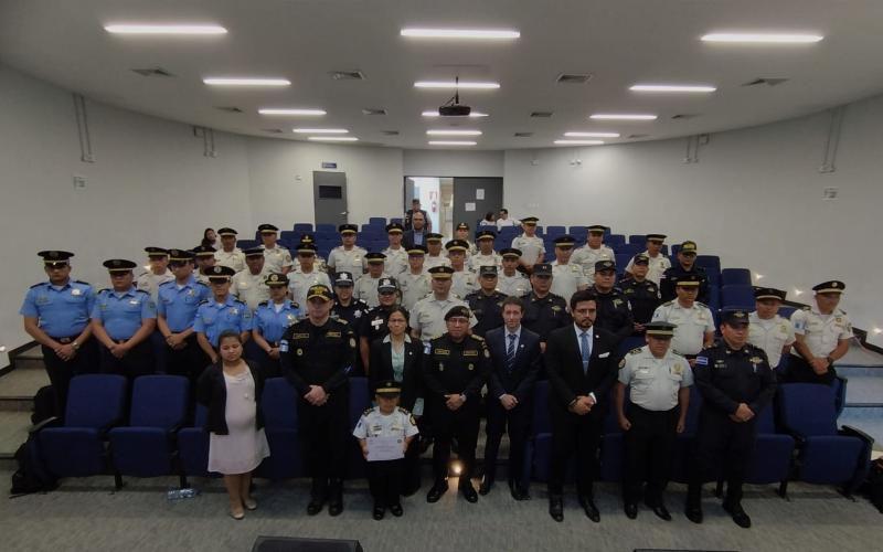 Policías de Centroamérica y México refuerzan protocolos de actuación sobre principios humanitarios