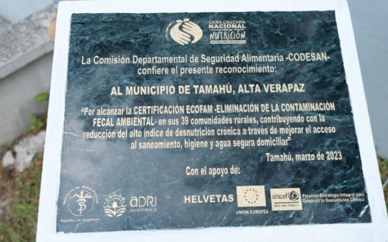 Tamahú recibe certificación ECOFAM