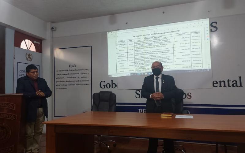 Delegada de San Marcos participó en reunión ordinaria de la Unidad Técnica Departamental