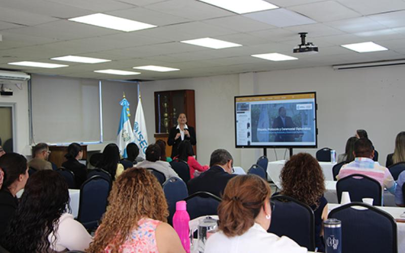 La capacitación estuvo a cargo del Minex