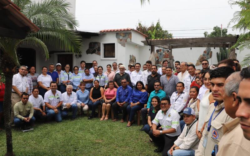 MARN conforma la mesa técnica de la parte baja del río Achiguate