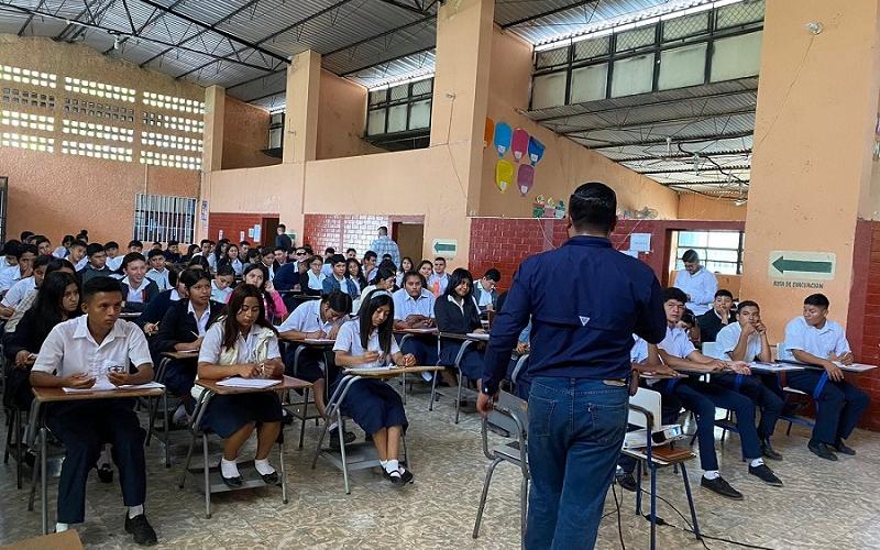 Educandos de Jutiapa están comprometidos con la gestión integral de los residuos y desechos sólidos