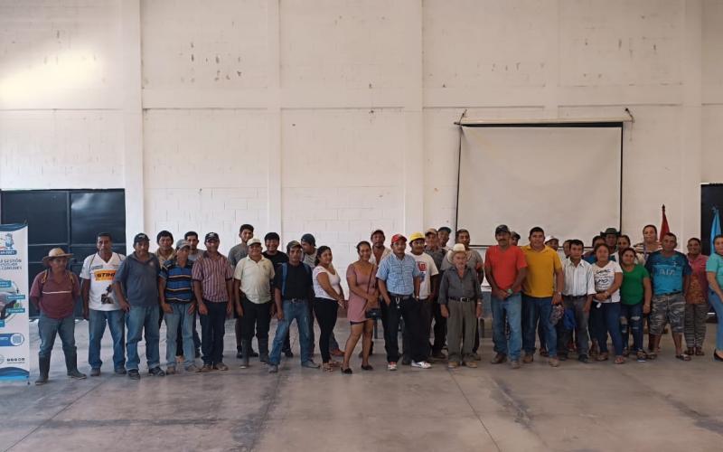 MARN impulsa el fortalecimiento municipal en Las Cruces, Petén