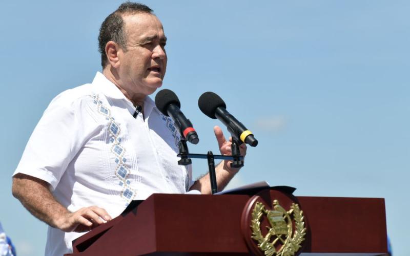 Presidente Alejandro Giammattei