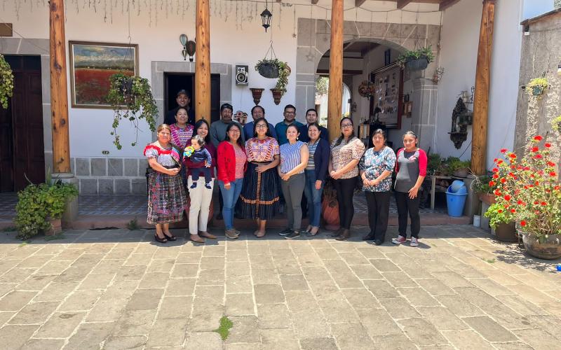 Reciben taller sobre metodología Mi pueblo mi producto. 