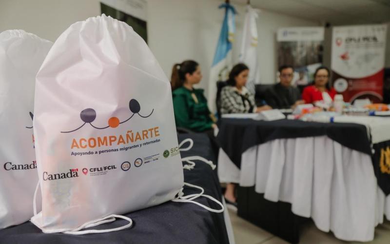 Los kits que fueron donados apoyarán a la niñez migrante no acompañada 