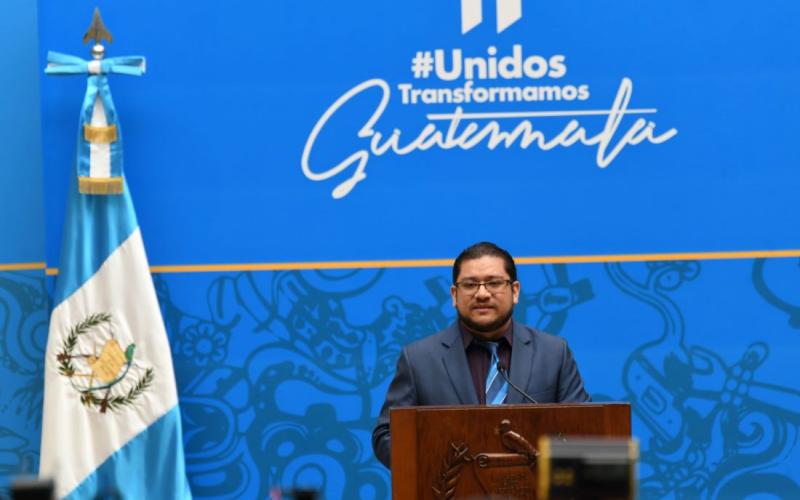 Luis Castro, Viceministro del agua del Ministerio de Ambiente y Recursos Naturales (MARN)