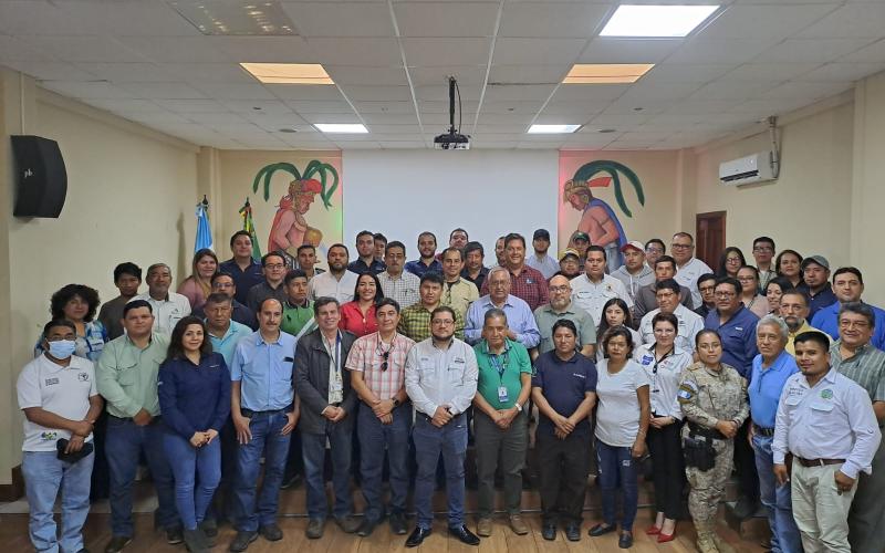 MARN establece mesa técnica del río Suchiate en San Marcos