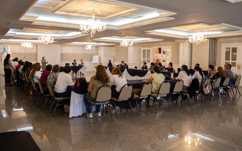 Capacitación delegadas departamentales SEPREM