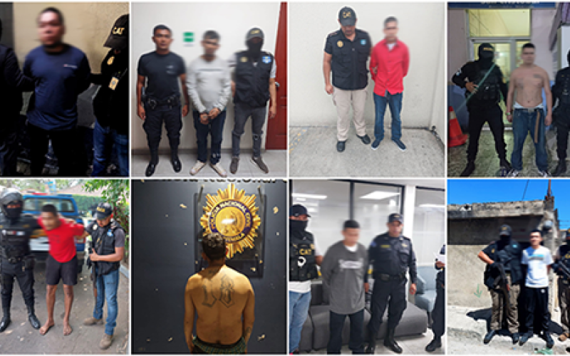 Centro Antipandillas Transnacional detuvo a más 15 centroamericanos