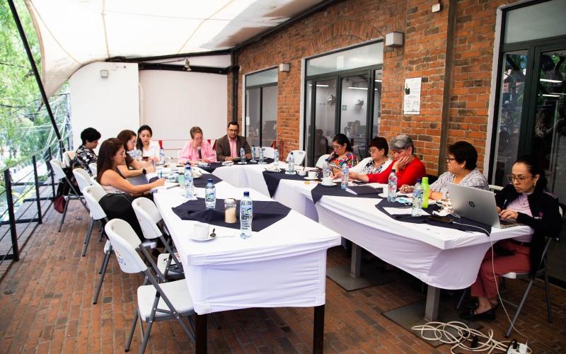Secretaría Presidencial de la Mujer participó en la reunión extraordinaria de la CONAPREVI