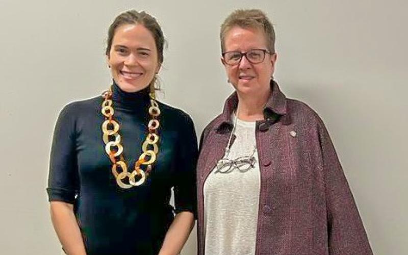 Titular de SEPREM se reúne con representantes de USAID en Consulado General de Guatemala en Maryland, Estados Unidos