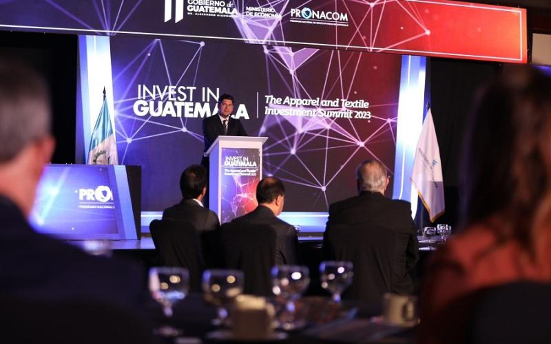 El Ministro de Economía Dr.  Janio Rosales  presidió el evento . 