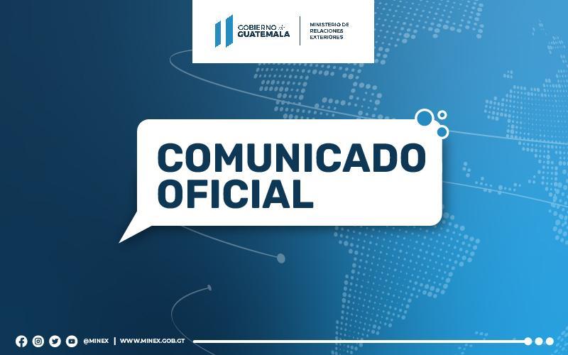 Comunicado oficial