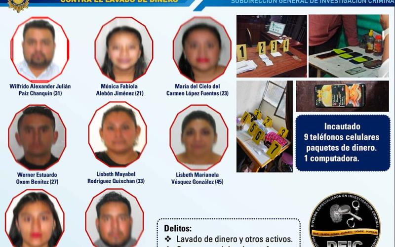 Desarticulan banda de estafadores por medio de redes sociales