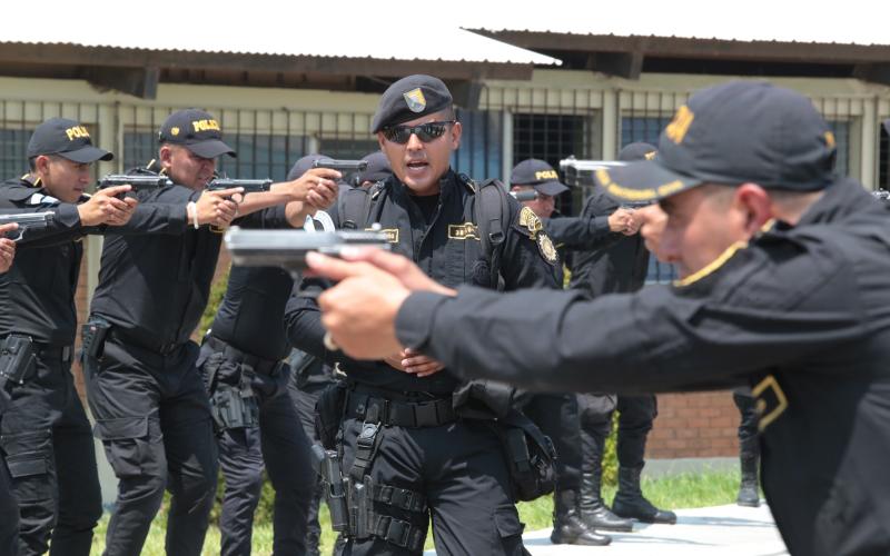 PNC fortalece destrezas en uso y manejo de armas