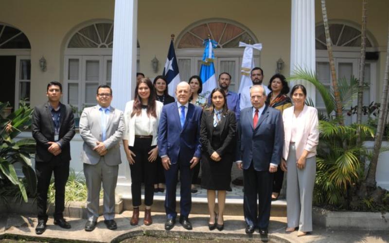 Delegación chilena conoce abordaje de la seguridad alimentaria y nutricional en Guatemala