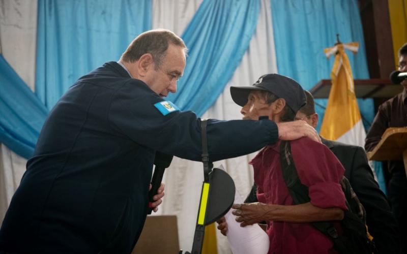 Presidente Alejandro Giammattei 