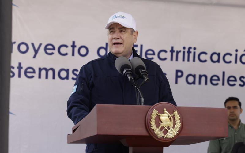 Presidente Alejandro Giammattei 