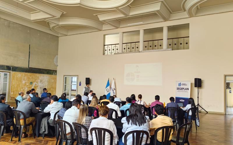 SEGEPLAN fortalece capacidades de técnicos del sector público en criterios de clasificación, definición de proyectos y estudios de preinversión