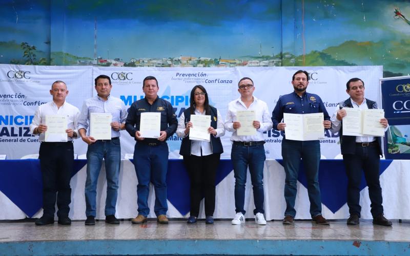 Ministerio de Educación participa  en presentación de Municipio Fiscalizado 