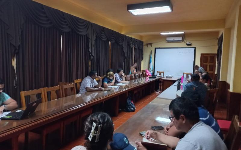 Delegación del MARN apoya a la Municipalidad de Zacapa para cumplir las normas ambientales