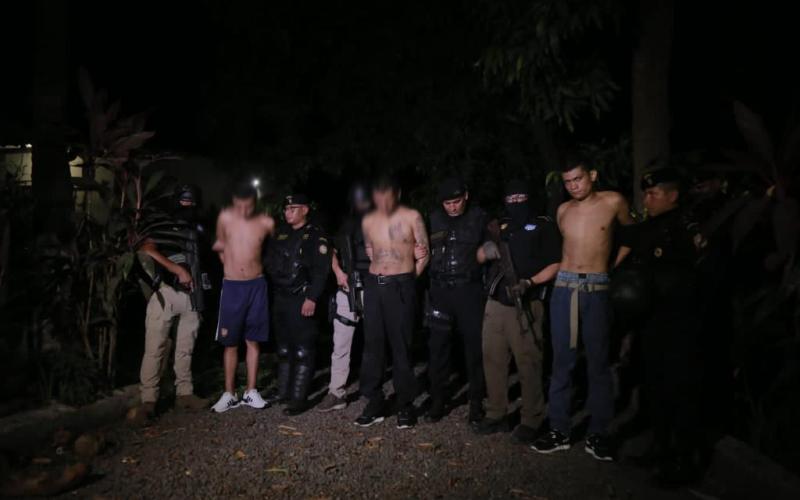 Contundente golpe a presuntos líderes de pandillas salvadoreñas en Guatemala