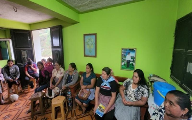 MARN capacita a la sociedad civil de San Marcos en temas ambientales