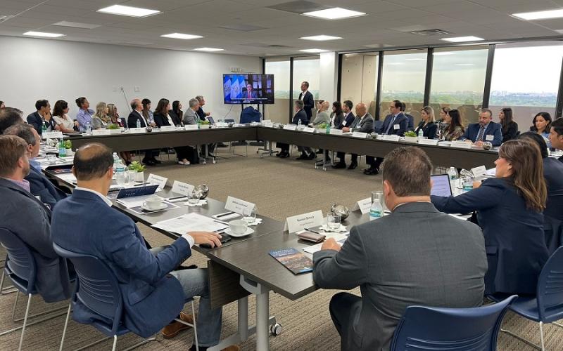 El presidente Giammattei presidió en forma virtual el evento.