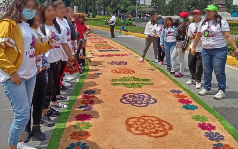 Las adolescentes disfrutaron la actividad