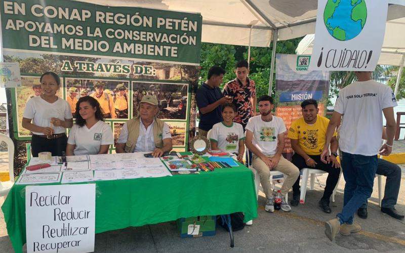 MARN promueve el cuidado y conservación de los recursos naturales en Petén