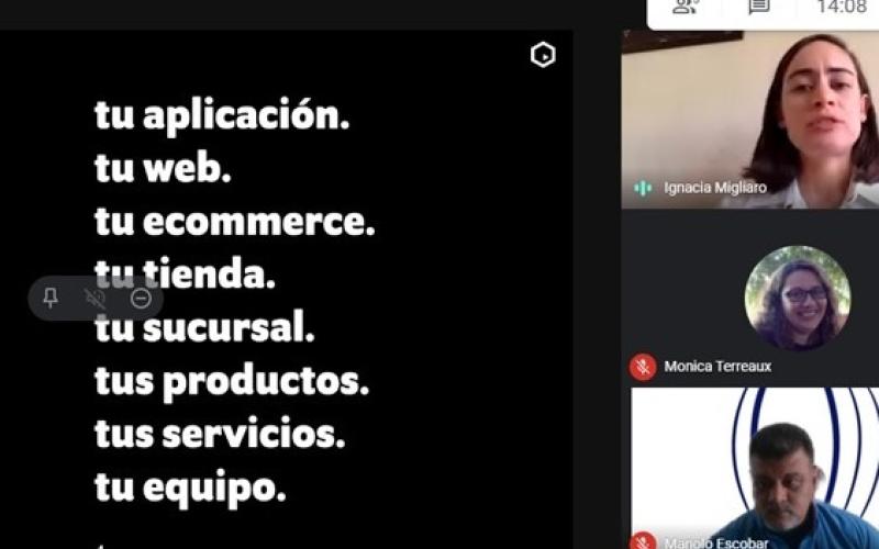 Algunos de los participantes.