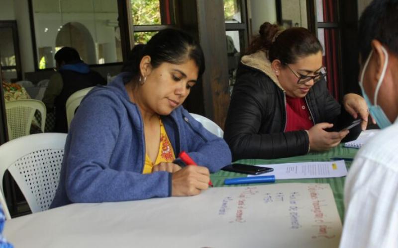 Proyecto Crecer Sano permite capacitación a comunidades sobre Seguridad Alimentaria y Nutricional