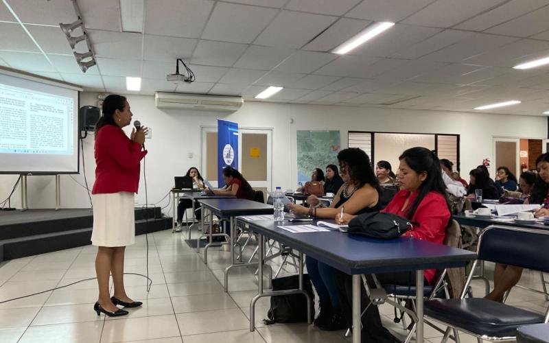 SEPREM participa en capacitación a consultoras de la ENCABIH