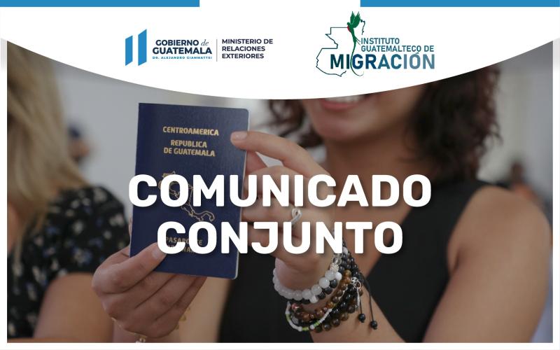El Minex y el IGM informan sobre la extensión de vigencia de pasaportes en el exterior 