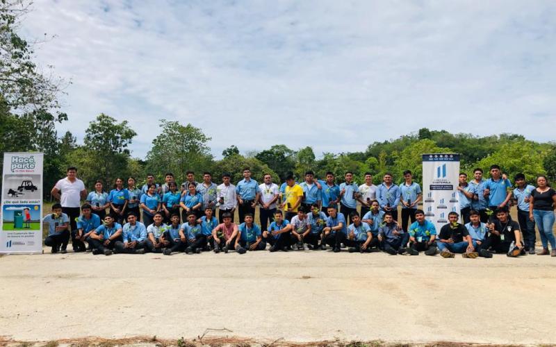 Guardianes Ecológicos reforestan en La Libertad, Petén