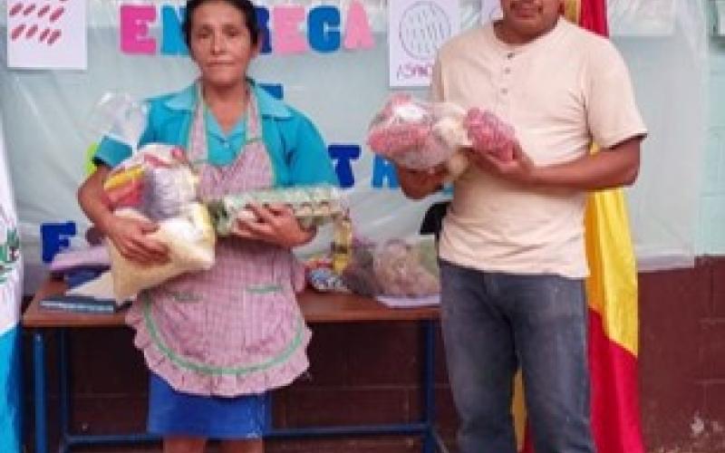 Realizan tercera entrega de Alimentación Escolar