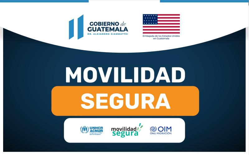 Guatemala y EE. UU. lanzan programa piloto de Movilidad Segura  