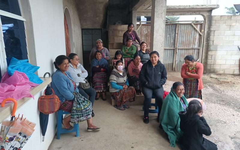 Mujeres de Patzún aprenden y aplican el Reglamento 164-2021