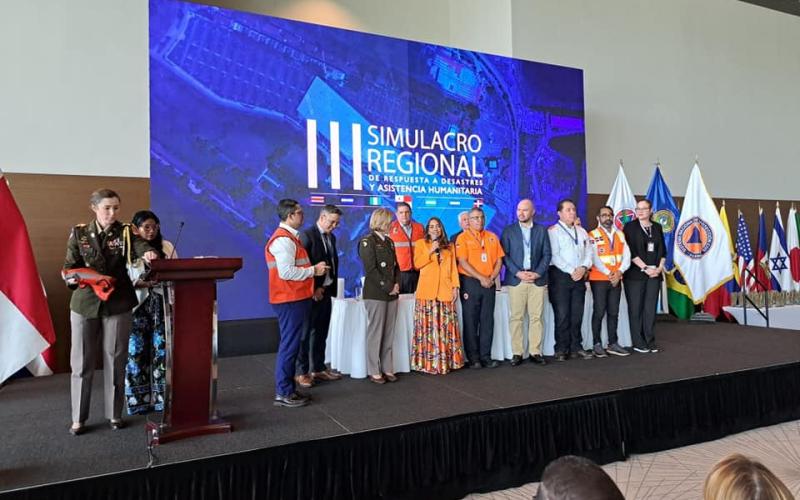 CLAUSURA DEL III SIMULACRO REGIONAL DE RESPUESTA A DESASTRES Y ASISTENCIA HUMANITARIA PANAMÁ 2023
