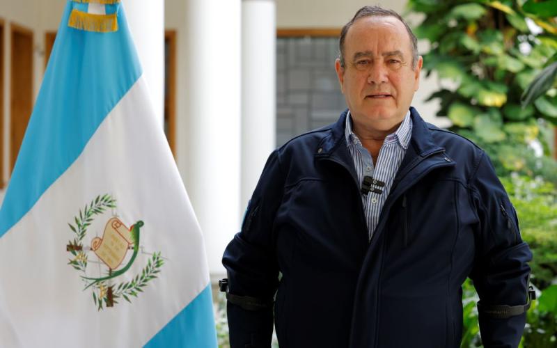 Presidente Alejandro Giammattei 