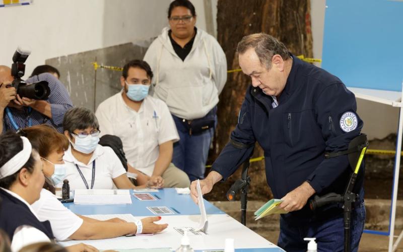 Presidente Alejandro Giammattei 