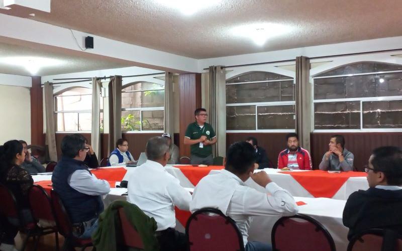 Autoridades locales de San Marcos intercambian experiencias  relacionadas al Ordenamiento Territorial.