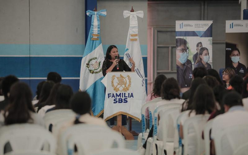 Gabriela explicó que la Familia SBS le cambió la vida
