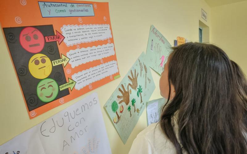 Las adolescentes aprendieron sobre las adicciones