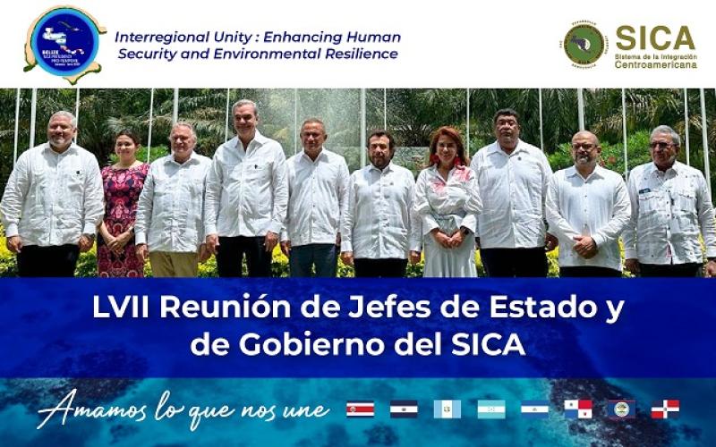 Participación de Guatemala en la 57.ª Reunión Ordinaria de Jefes de Estado y de Gobierno del Sistema de la Integración Centroamericana 