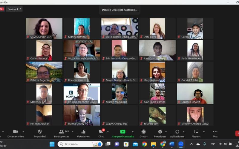 Personal de la USAC aprende sobre clasificación primaria y secundaria del Reglamento 164-2021