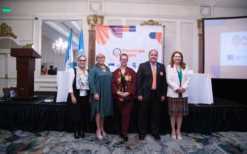 Proyecto "Participa Mujer" por la gobernanza democrática en Guatemala