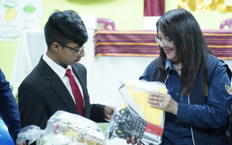 2,134 estudiantes de 25 establecimientos educativos son beneficiados con el Programa de Alimentación Escolar 