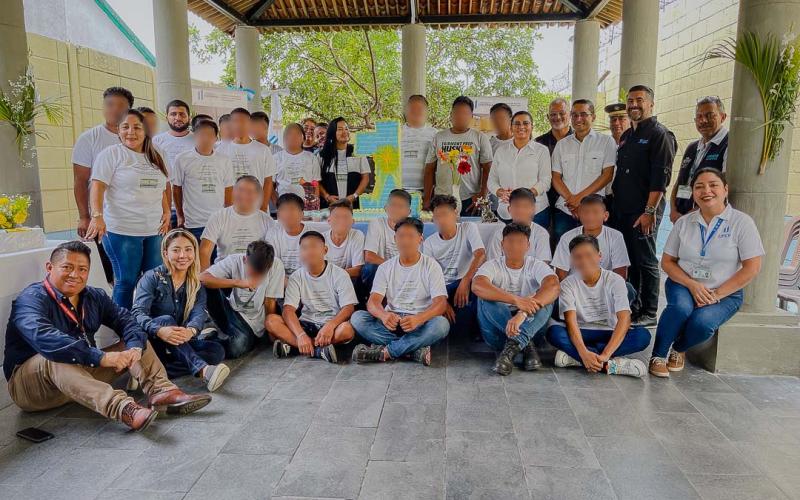 El programa apoya a los jóvenes que cumplen una medida sustitutiva